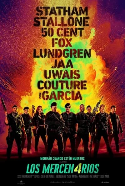 Cartel de Expend4bles
