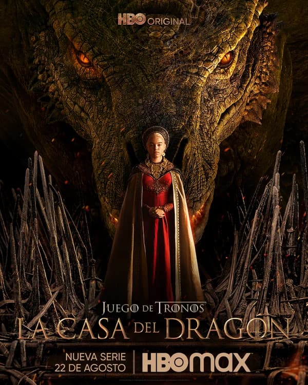 Cartel de La casa del dragón